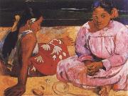 Paul Gauguin Tahitian Women painting